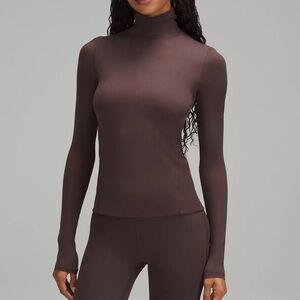 Lululemon Nulu Turtleneck Long Sleeve BONE XS